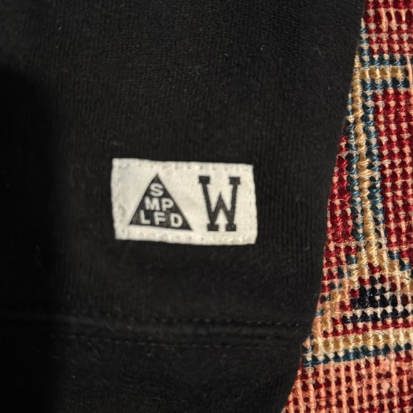 X Smplfd W black sweatshirt - Picture 4 of 9